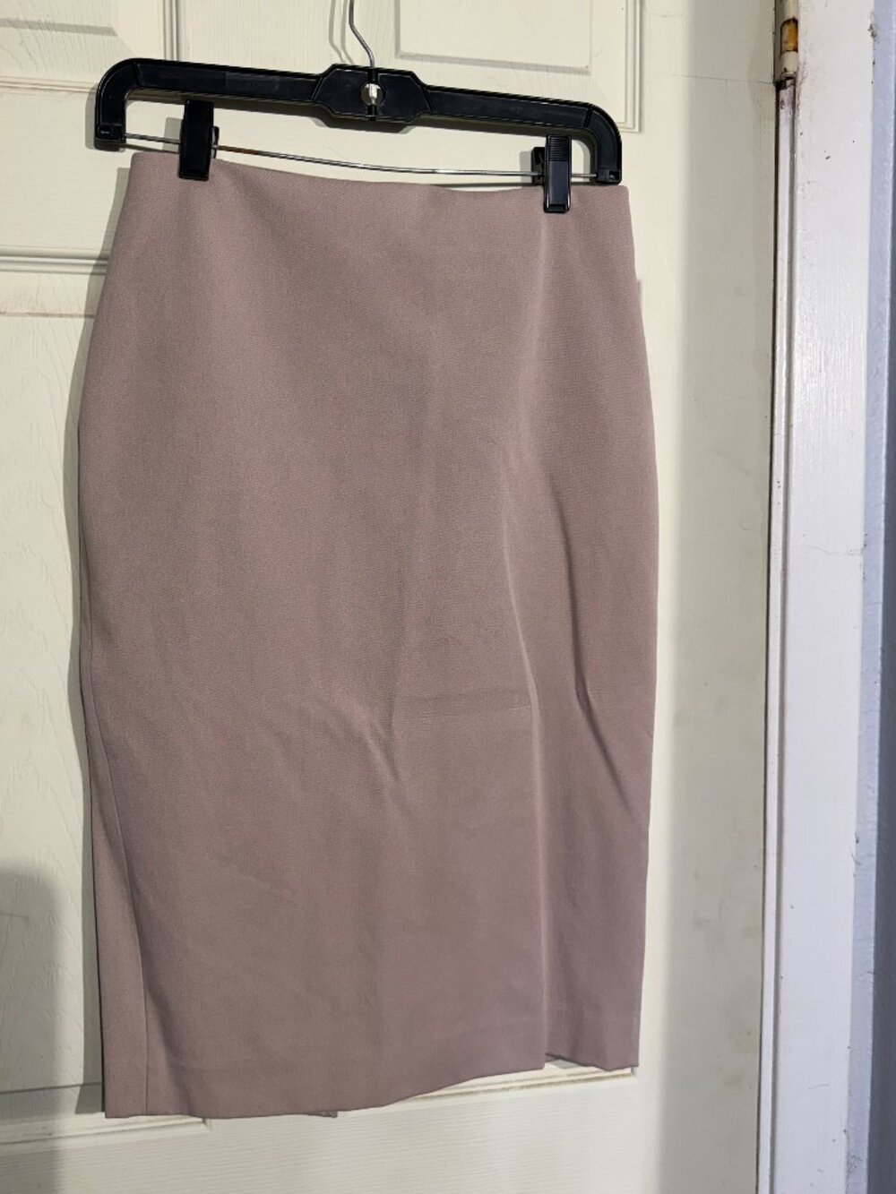 Express Pale Pink Pencil Skirt Back Slit Size 2